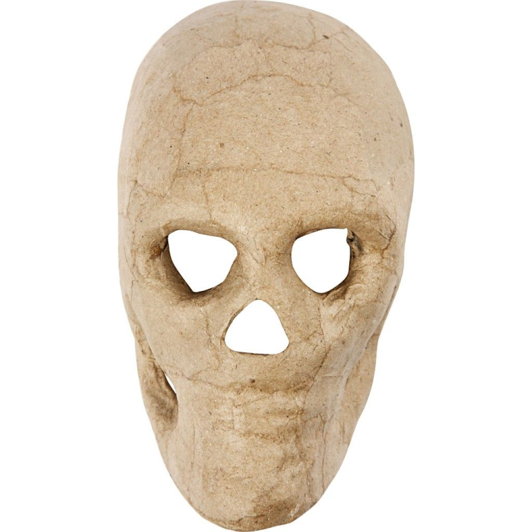 CC Pappmaché-Schädel 13 cm