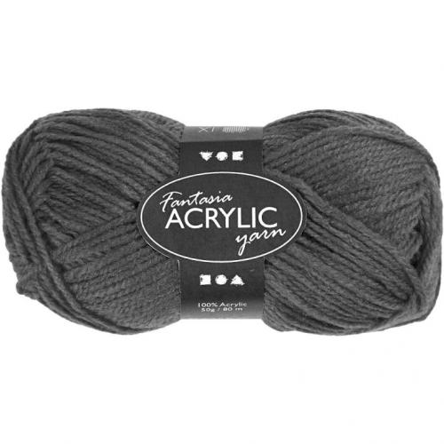 Creativ Company - CC Fantasia Acrylgarn 50g Grau | GoedkoopsteHobby