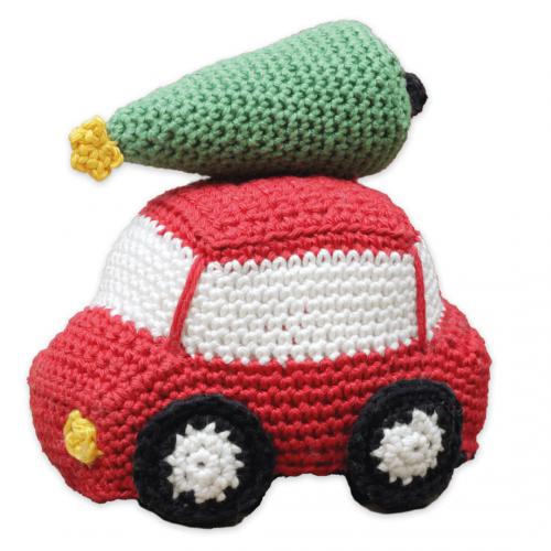 Hardicraft Häkelpaket Weihnachtsauto 12x11 cm | GoedkoopsteHobby