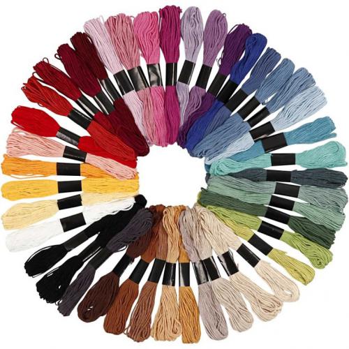 Creativ Company - CC Embroidery Yarn 1 mm Set 42 pcs | GoedkoopsteHobby