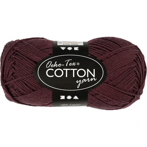 Creativ Company - CC Katoengaren 8/4 50gr Plum | GoedkoopsteHobby