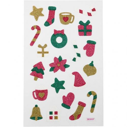 Creativ Company - CC Stickervel Kerst 10x16 cm | GoedkoopsteHobby