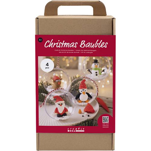 Creativ Company - CC Hobbyset Christbaumkugeln Weihnachtsfiguren Modellieren | GünstigstesHobby