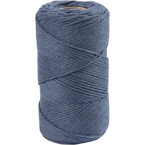 Creativ Company - CC Macrame Cord 2 mm 198 m Blue | GoedkoopsteHobby
