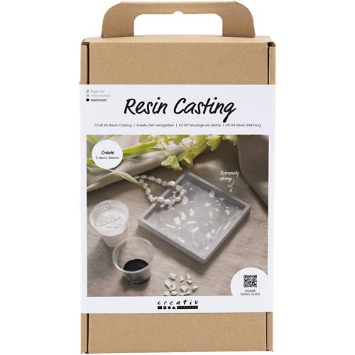Creativ Company - CC Hobbyset Hars Gieten Dienblad met Terrazzo | GoedkoopsteHobby