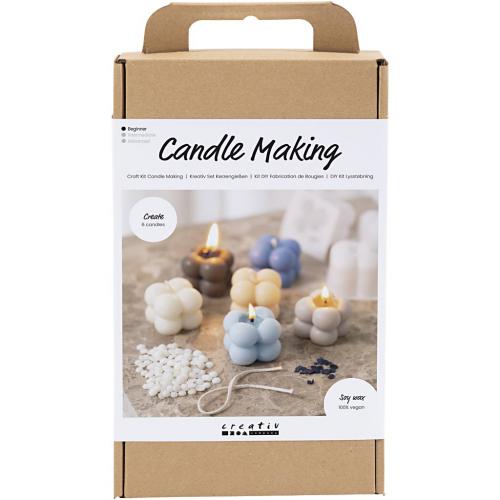 CC Hobbyset Kaarsen Maken 6x Bubble Sojakaars | GoedkoopsteHobby