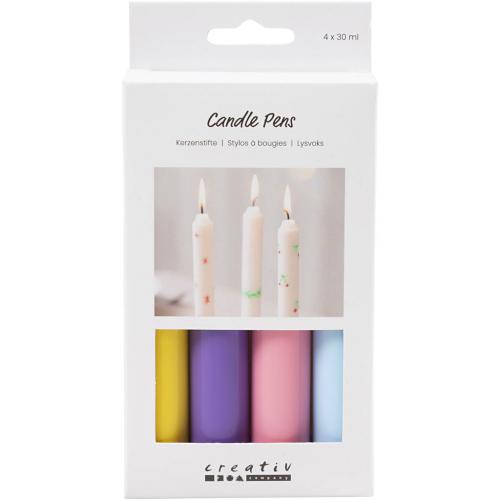 CC Kerzenmalstifte Set 4x30 ml Pastellfarben | GoedkoopsteHobby