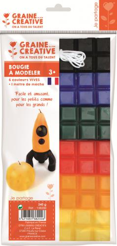 Graine Creative - GC Kneading Wax Set 240 gr Primary | GoedkoopsteHobby