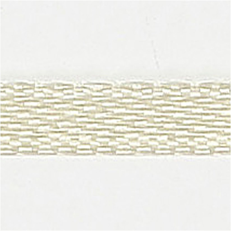 Satinband 3 mm 15 m Off-White