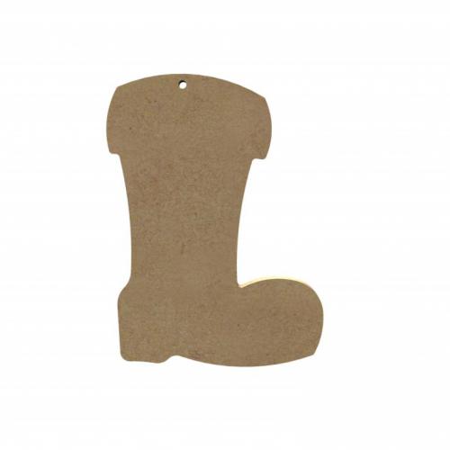 Gomille MDF Figur Nikolausstiefel 15 cm | GoedkoopsteHobby