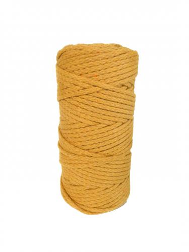 DekoArt Macrame Cord 4 mm 100 m Honey Yellow | GoedkoopsteHobby
