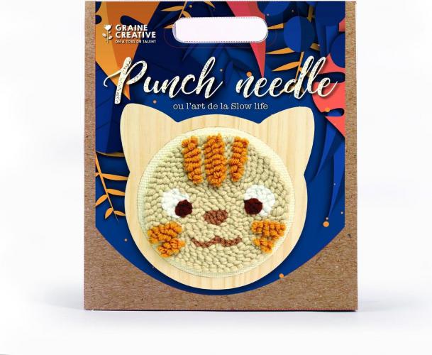 Graine Creative - GC Punch Needle Set 15 cm Katze | GoedkoopsteHobby