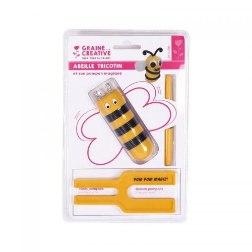 Graine Creative - GC Punnikklos Bij met Pompon Maker | GoedkoopsteHobby