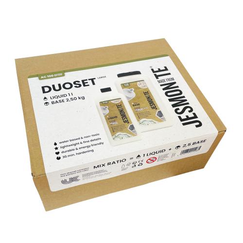 Jesmonite AC100 Box Duoset 1L Liquid & 2.5kg Base | CheapestHobby