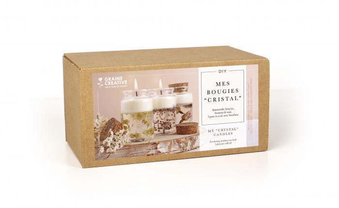 Graine Creative - GC Gel-Kerzen-Bastelset Trockenblumen | GoedkoopsteHobby
