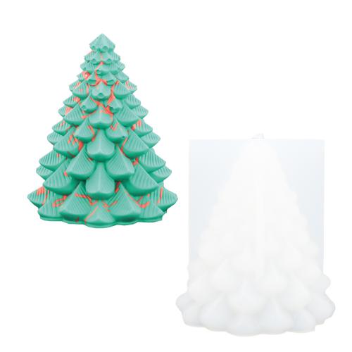Jesmonite Siliconen mal Kerstboom 8,4cm x 9,2cm | GoedkoopsteHobby