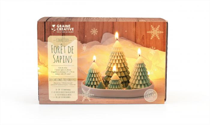 GC Kerzen Machen DIY Set Weihnachtsbäume Wald | GoedkoopsteHobby
