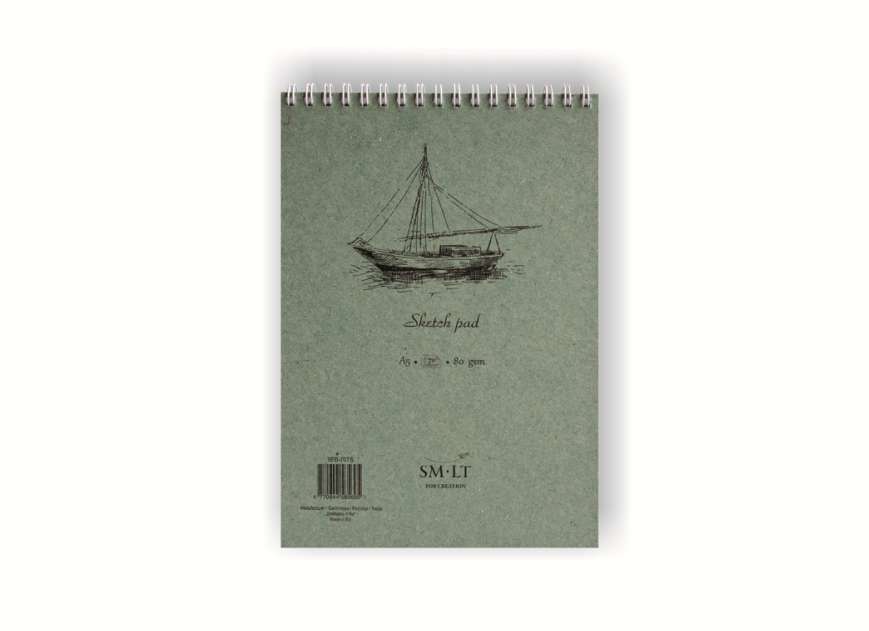 SMLT Sketchbook A5 90gsm 70 sheets White