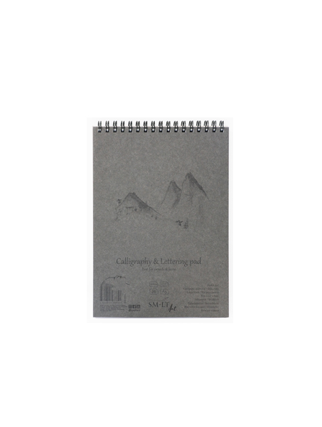 SMLT Calligraphy Wire-bound Pad A5 100gsm 50 sheets