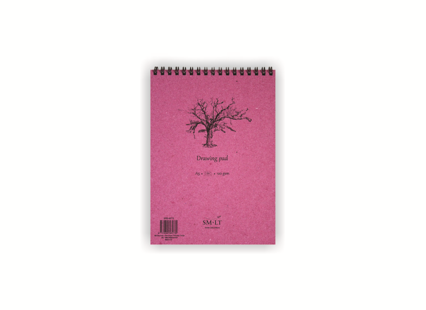 SMLT Ringbuch Zeichnen A5 120g 60 Blatt