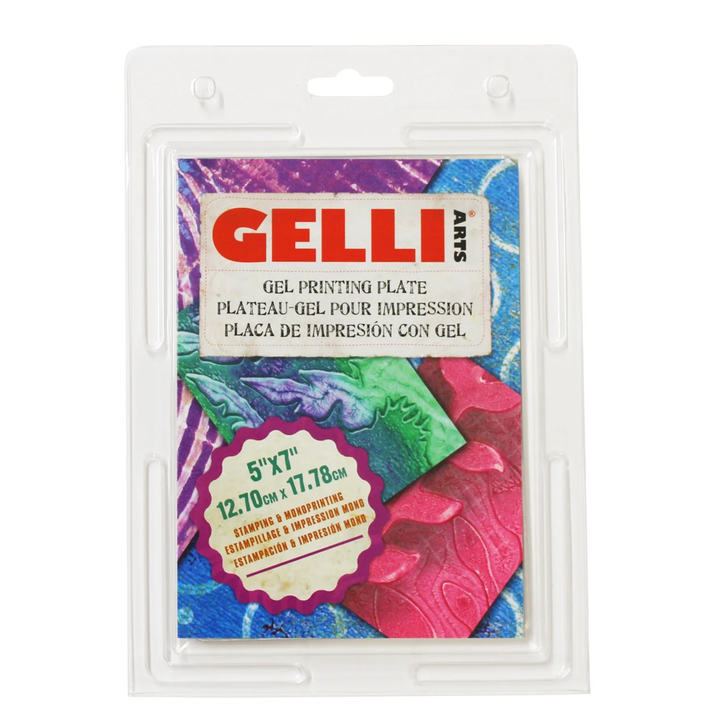 Gelli Arts Gel Printing Plate 12.7x17.8 cm (5x7 inch)