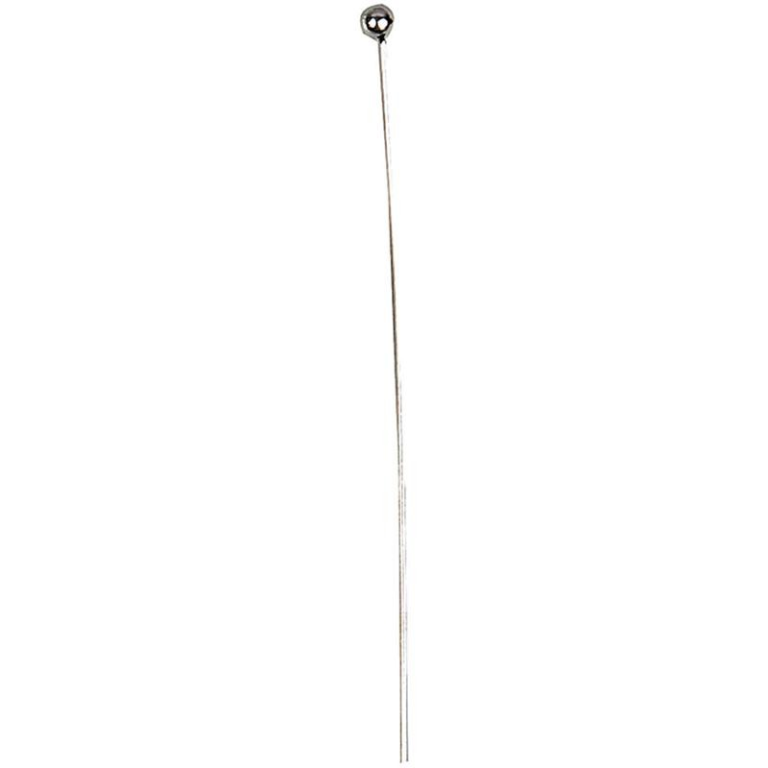 CC Nadelstift mit Kugel 60 mm Silber 20 Stück