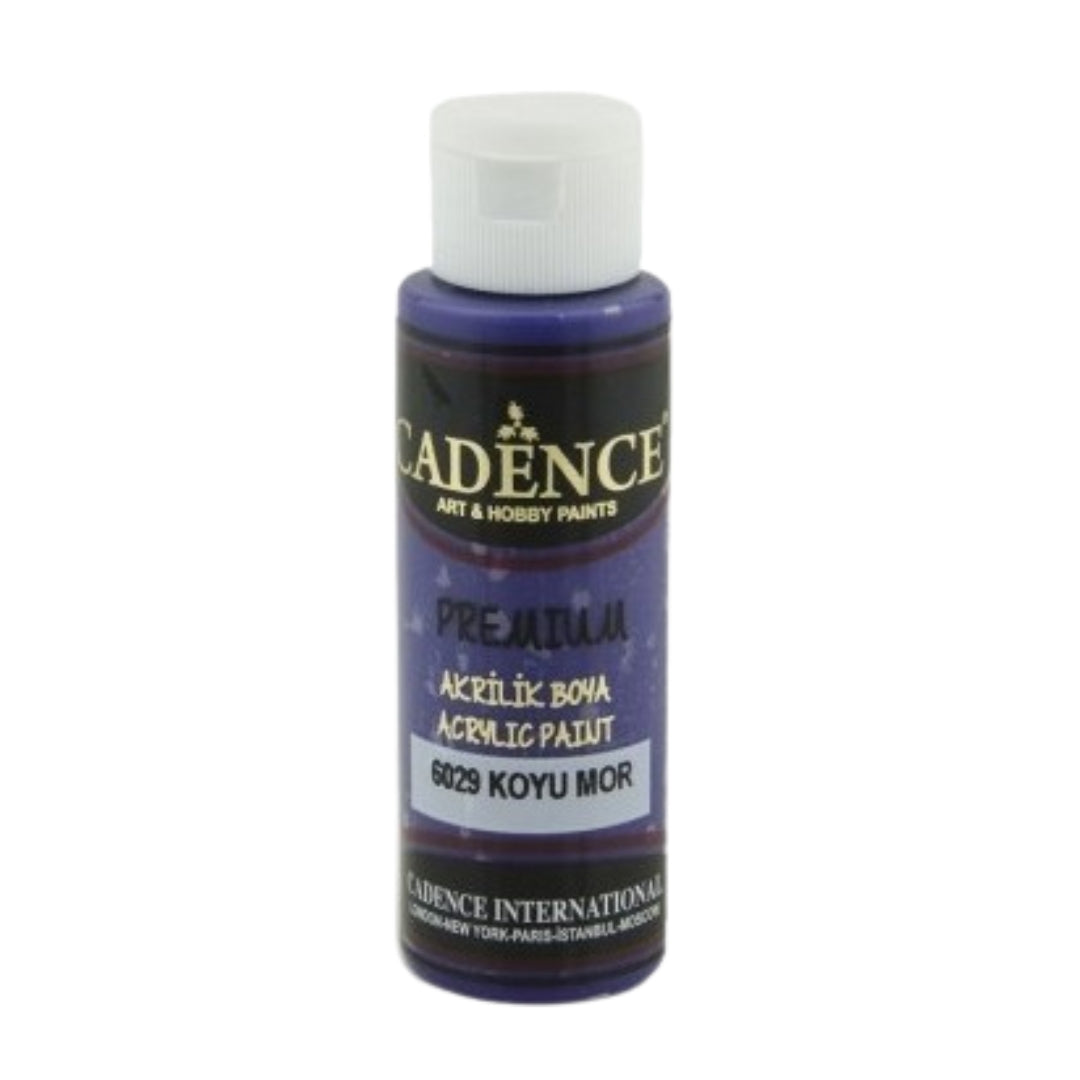 Cadence Premium Acrylfarbe 70 ml Dunkelviolett 6029