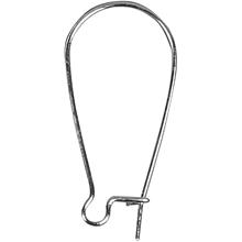 CC Oorbellen 25 mm Zilver 6 stuks