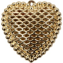CC Pendant Heart 28x29 mm Gold