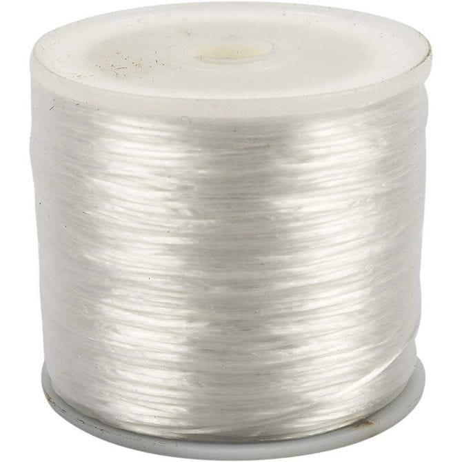 CC Elastisch Nylon Draad 1 mm 100 m
