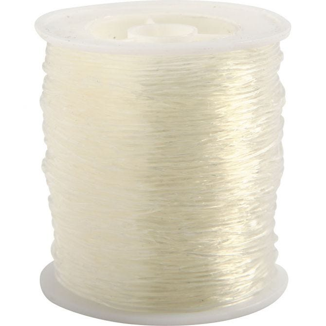 CC Elastisch Draad 1 mm 50 m Transparant