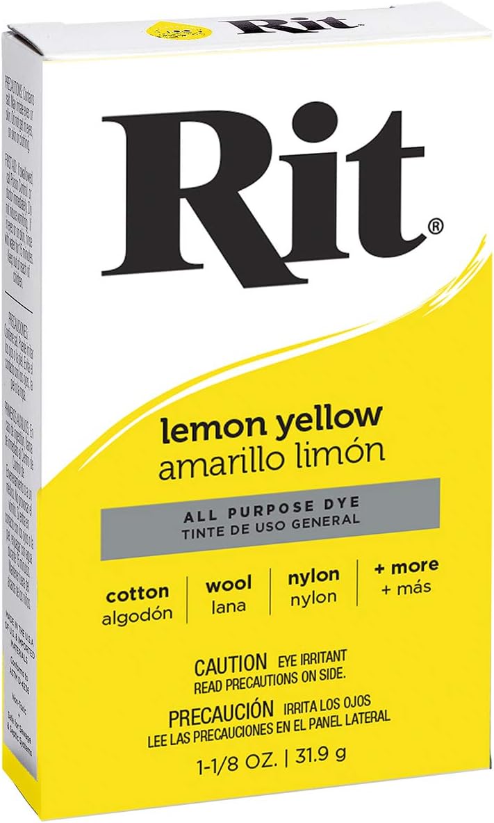 Rit Dye Pulver Lemon Yellow 31,9 g
