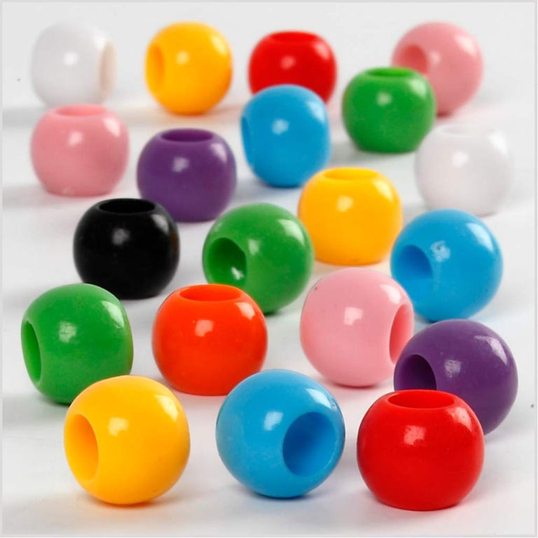 CC Pony Perlen Eimer 10 mm Multi 1135 Stück