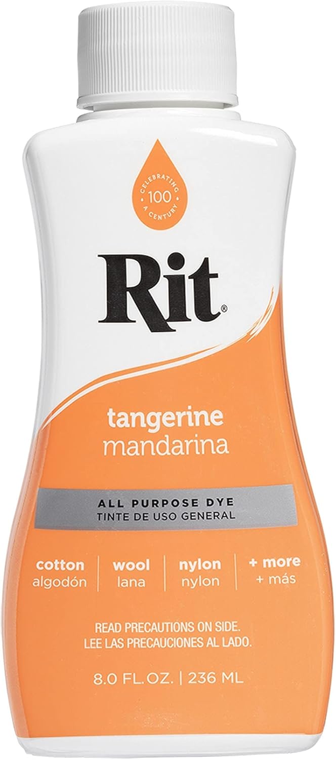 Rit vloeibare kleurstof mandarijn