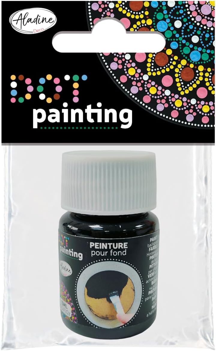 Aladine Dot Painting Set Schwarz