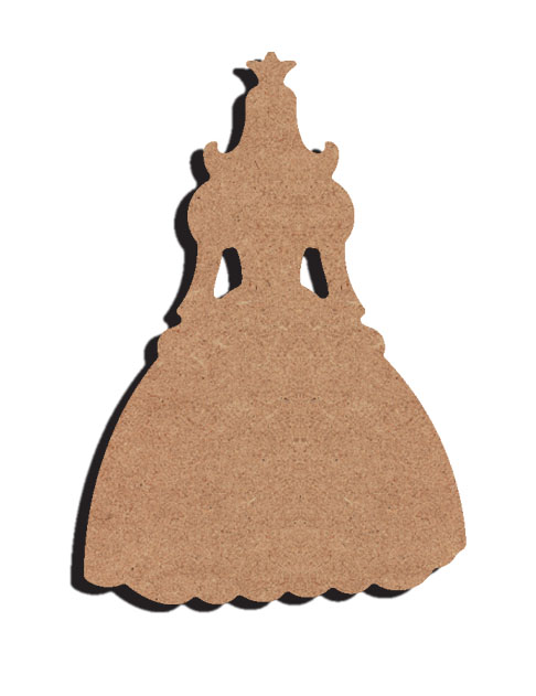 MDF Princess Figure 15 cm