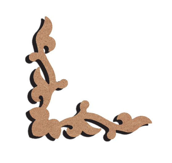 MDF Figure Corner 1 15 cm