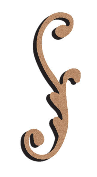 MDF Figuur Hoek 3 15 cm