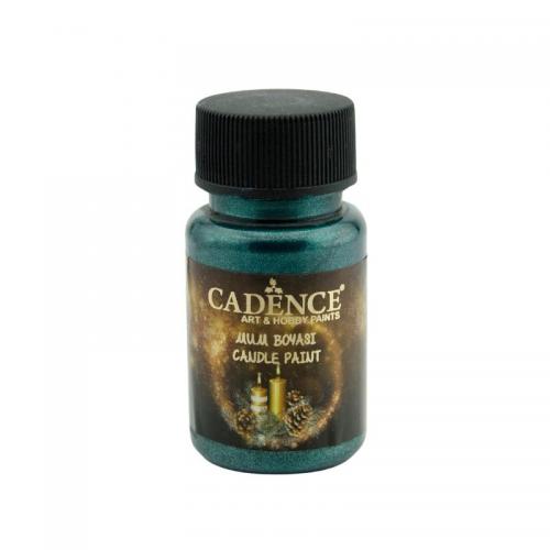 Cadence Kaarsenverf 50 ml Petrolium | GoedkoopsteHobby