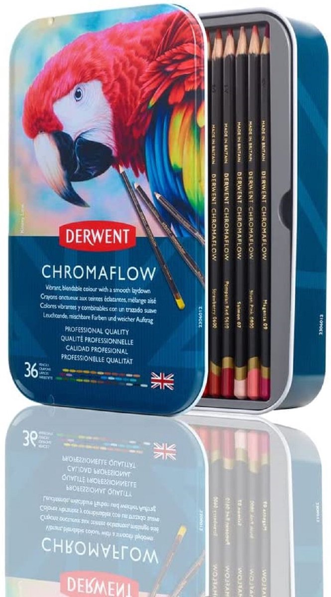 Derwent Chromaflow Kleurpotloden 36 Stuk