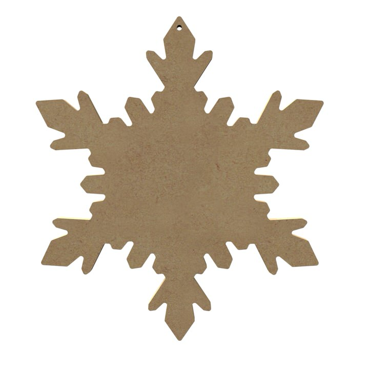 Gomille MDF Figuur Sneeuwvlok 26 cm
