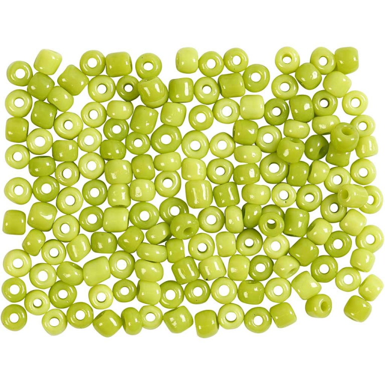 CC Rocailles 3 mm Limettengrün 25 gr
