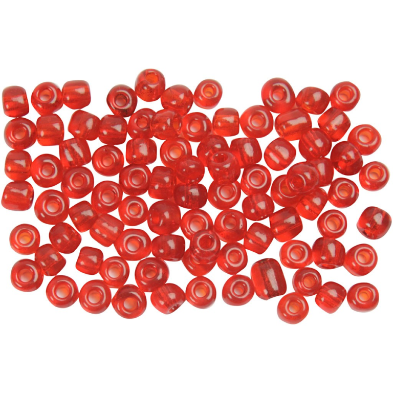 CC Rocailles 4 mm Klarrot 25 gr