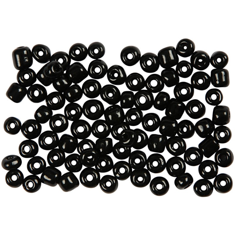CC Rocailles 4 mm Black 25 gr