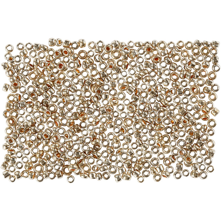 CC Rocailles 1,7 mm Rosé Goud 25 gr
