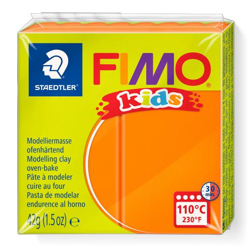 FIMO Kids Oranje Polymeerklei nr 4 - Zachte Boetseerklei voor Kinderen
