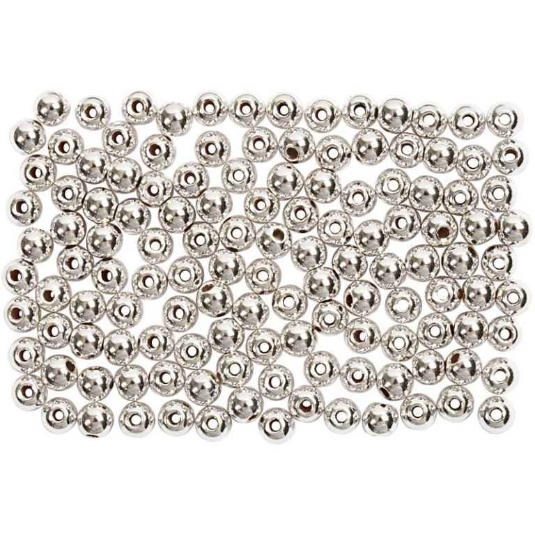CC Wax Kralen 3 mm Zilver 150 stuks