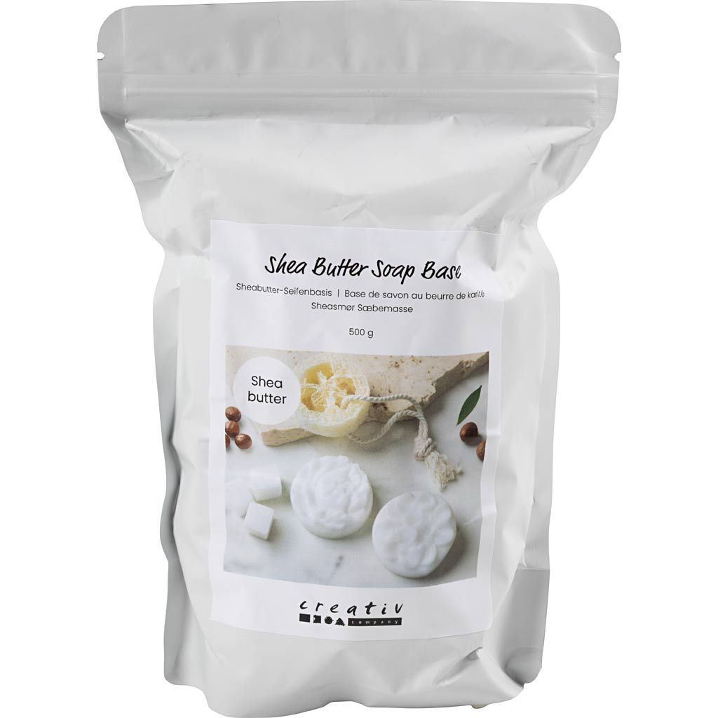 CC Seifenbasis mit Sheabutter-Kügelchen 500 g