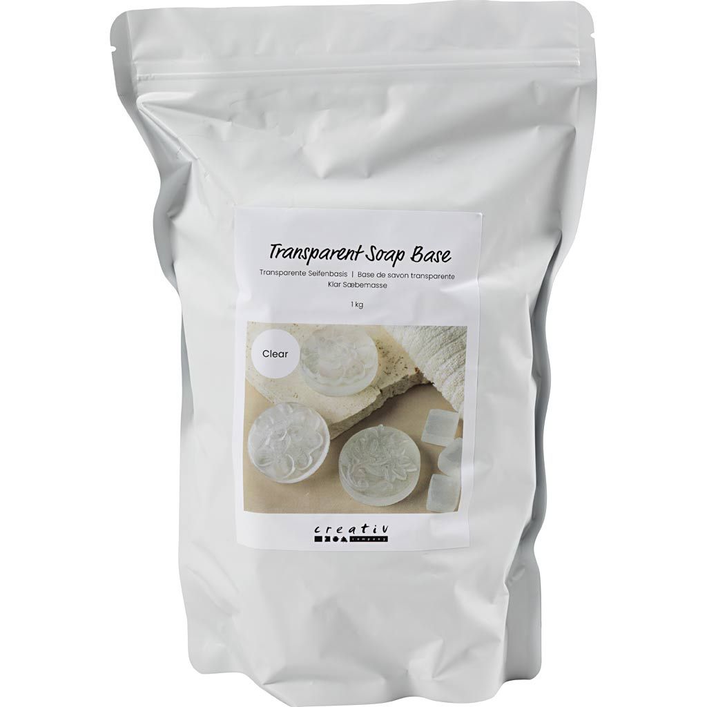 CC Seifenbasis Pellets Transparent 1kg
