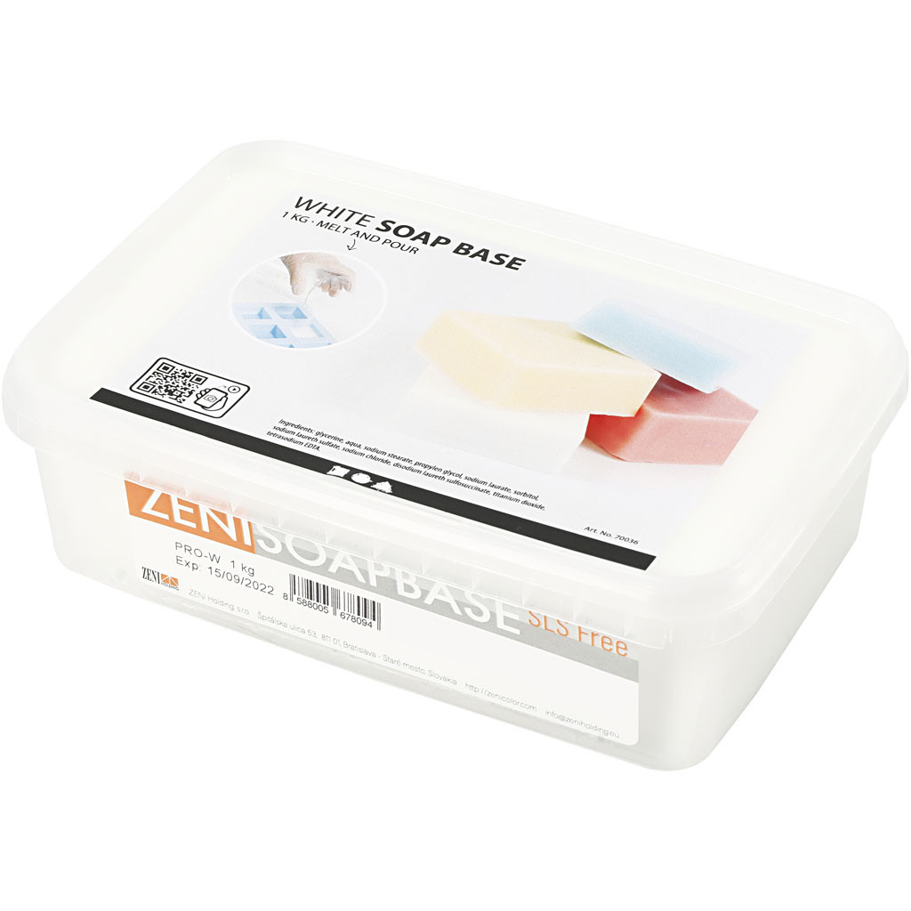 CC Zeep Basis 1kg Wit